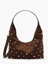 Schoudertas Stud David jones Bruin stud CM7869